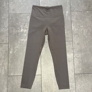 Athleta XS Elation Lasercut High Rise 7/8 Tight Charcoal Leggings